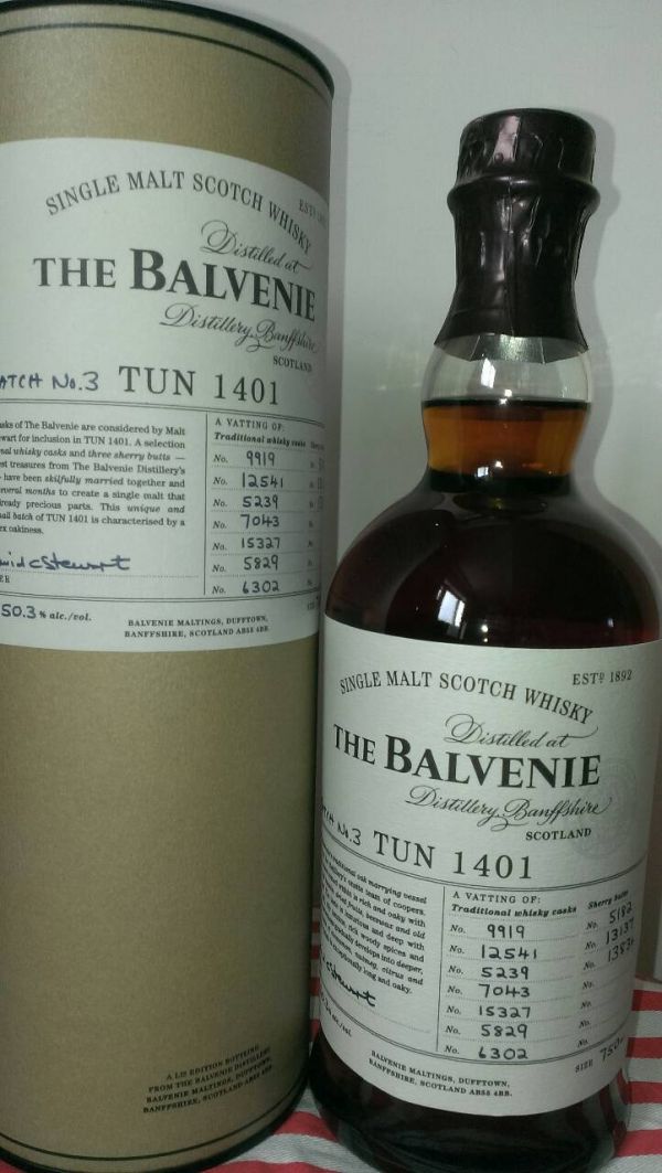 Balvenie Tune 1401 Batch No.3 佰利名純麥威士忌