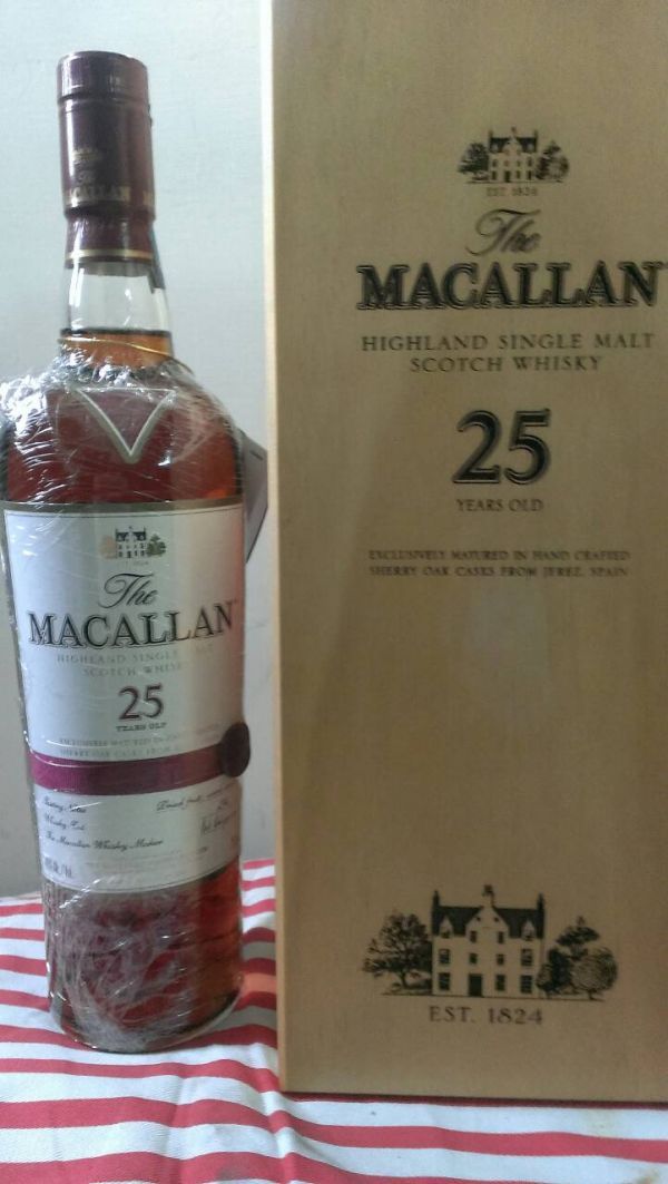 MACALLAN  sherry oak 25y 麥卡倫純麥威士忌 木箱