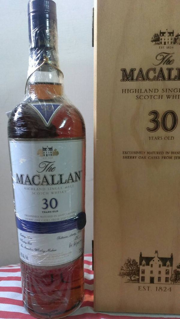 MACALLAN sherry oak 30y 麥卡倫純麥威士忌