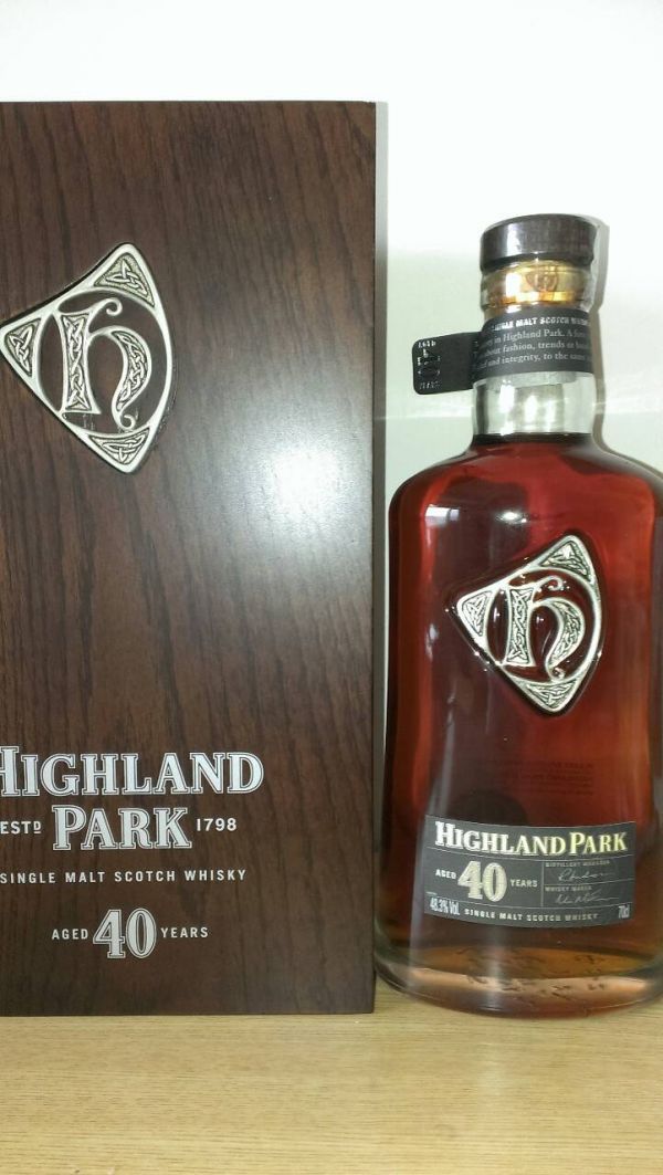 HIGHLAND PARK 40Y 高原騎士威士忌