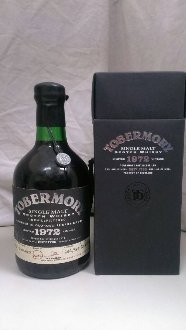 TOBERMORY 1972 32y Limited release 897 bottles