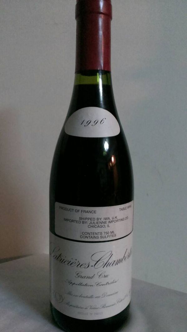 Leroy Latricieres Chambertin 雷瓦拉瑞西亞香貝丹