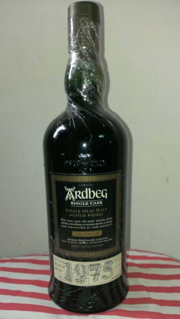 ARDBEG 1975 31y 亞伯純麥威士忌 cask#1375 限量522瓶
