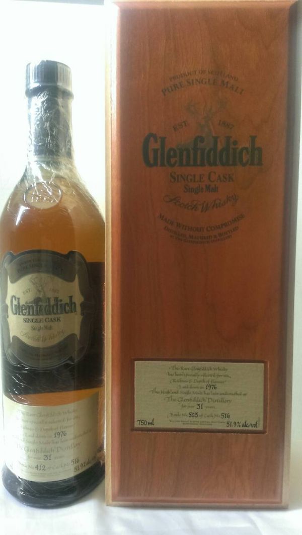 GLENFIDDICH 1976 31y #516 Limited release 549 bottles