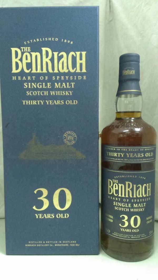 BENRIACH 30Y 班瑞克純麥威士忌 限量3000瓶