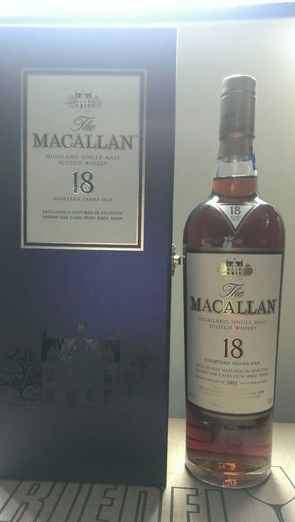 MACALLAN 18y 1993 麥卡倫純麥威士忌 禮盒