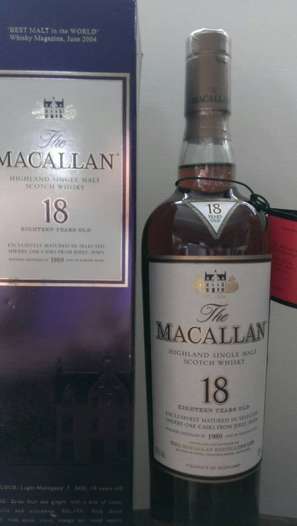 MACALLAN 18y 1995麥卡倫純麥威士忌